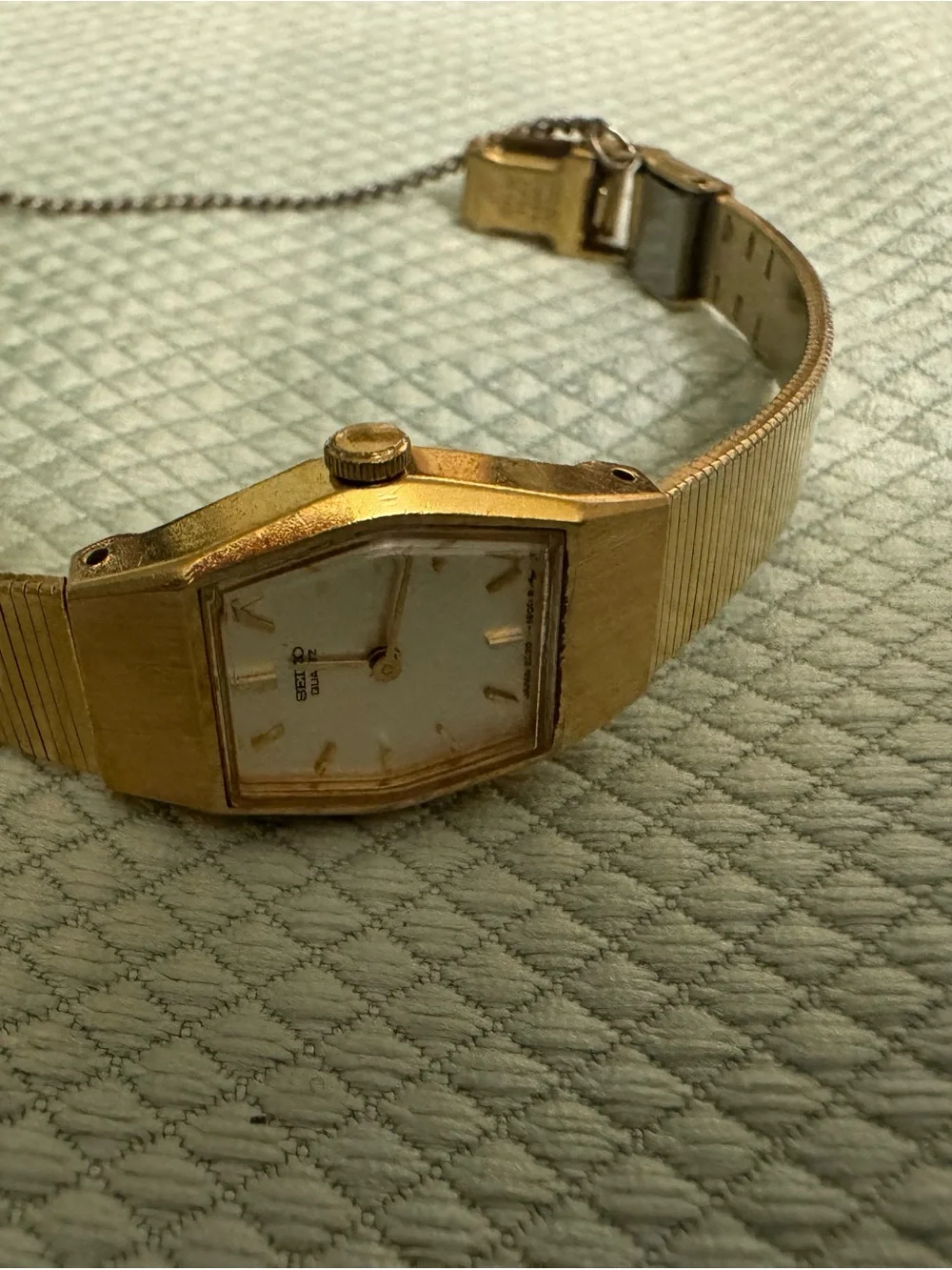 Seiko Gold and Silver Women's Quartz Watch